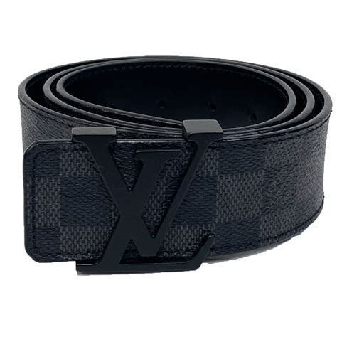 lv initials reversible belt